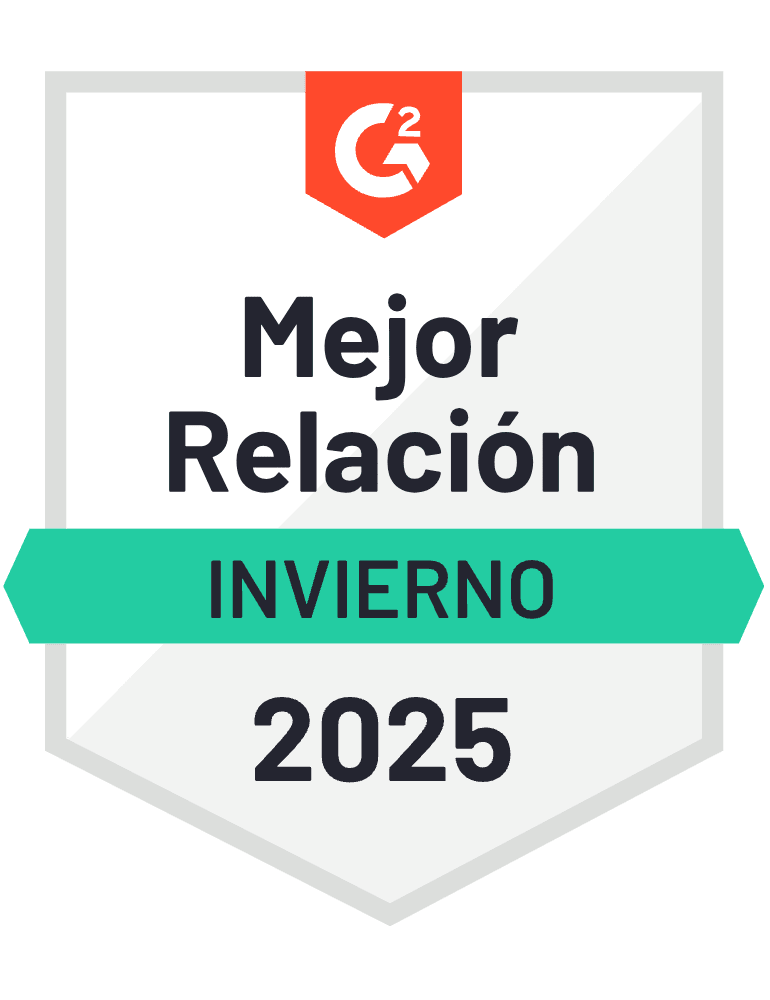 Insignia de G2: Mejor relacíon