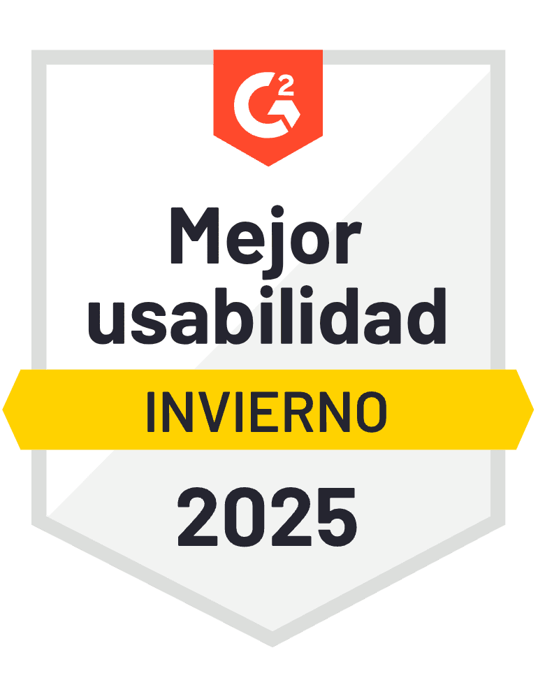 Insignia de G2: Mejor usabilidad