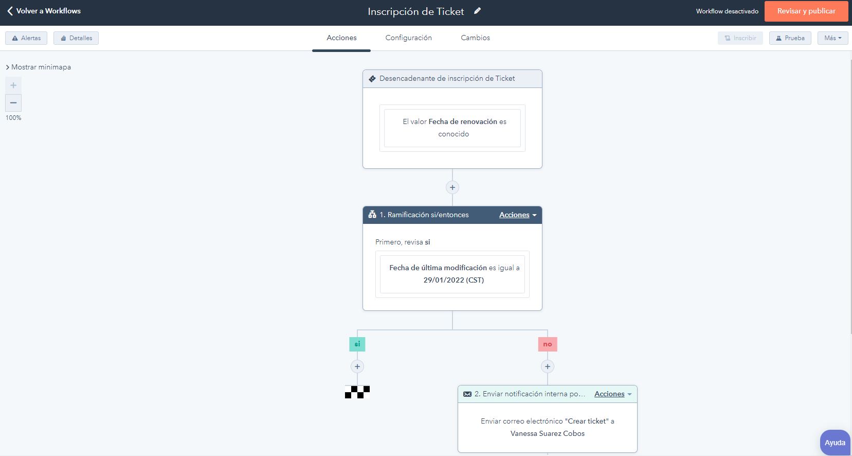 Workflows para automatización