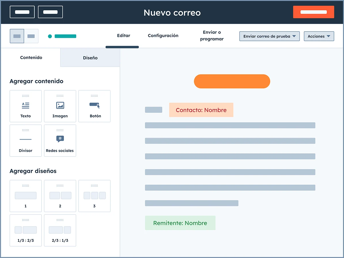 Personaliza todos tus emails con el alojamiento de correo gratuito de HubSpot.